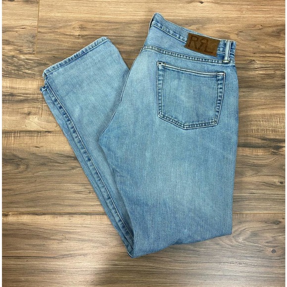 Ralph Lauren Double RL Other - Ralph Lauren Double RL USA Japanese Selvedge Slim Fit cotton denim jeans 38x32